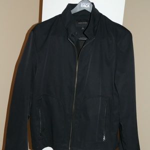Black Harrington Jacket from Banana Republic